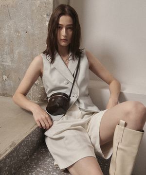 MOE COSMETIC MINI BAG-CHOCO