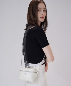 MOE COSMETIC BAG-WHITE