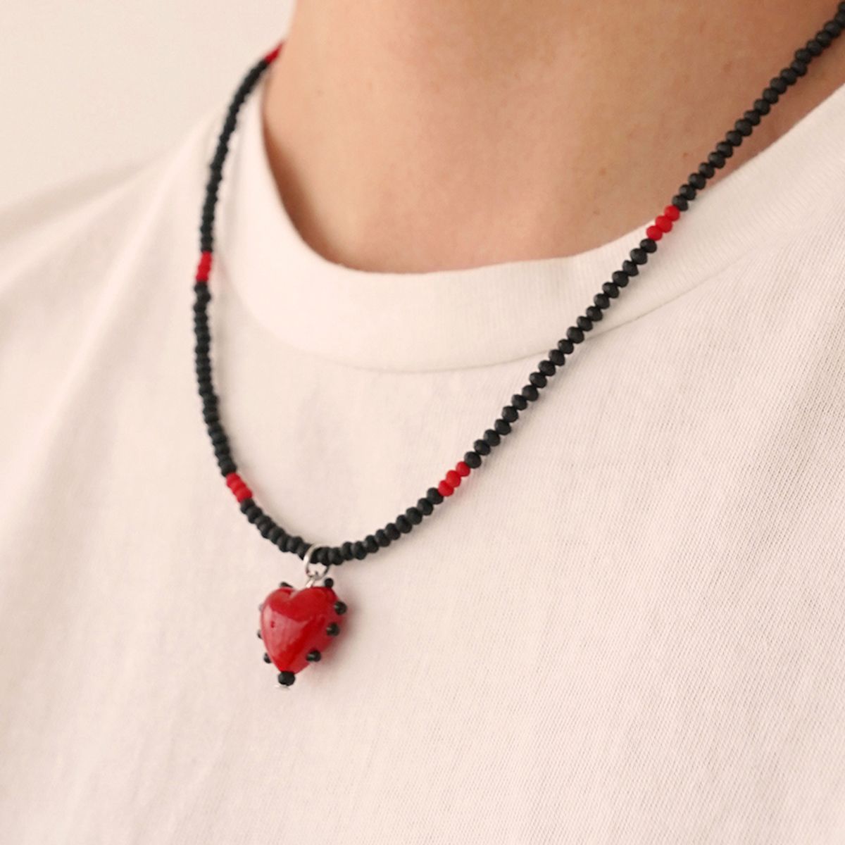 스틸 인스턴트(STILL INSTANT) Summer Pop - Necklace 16 (Red)