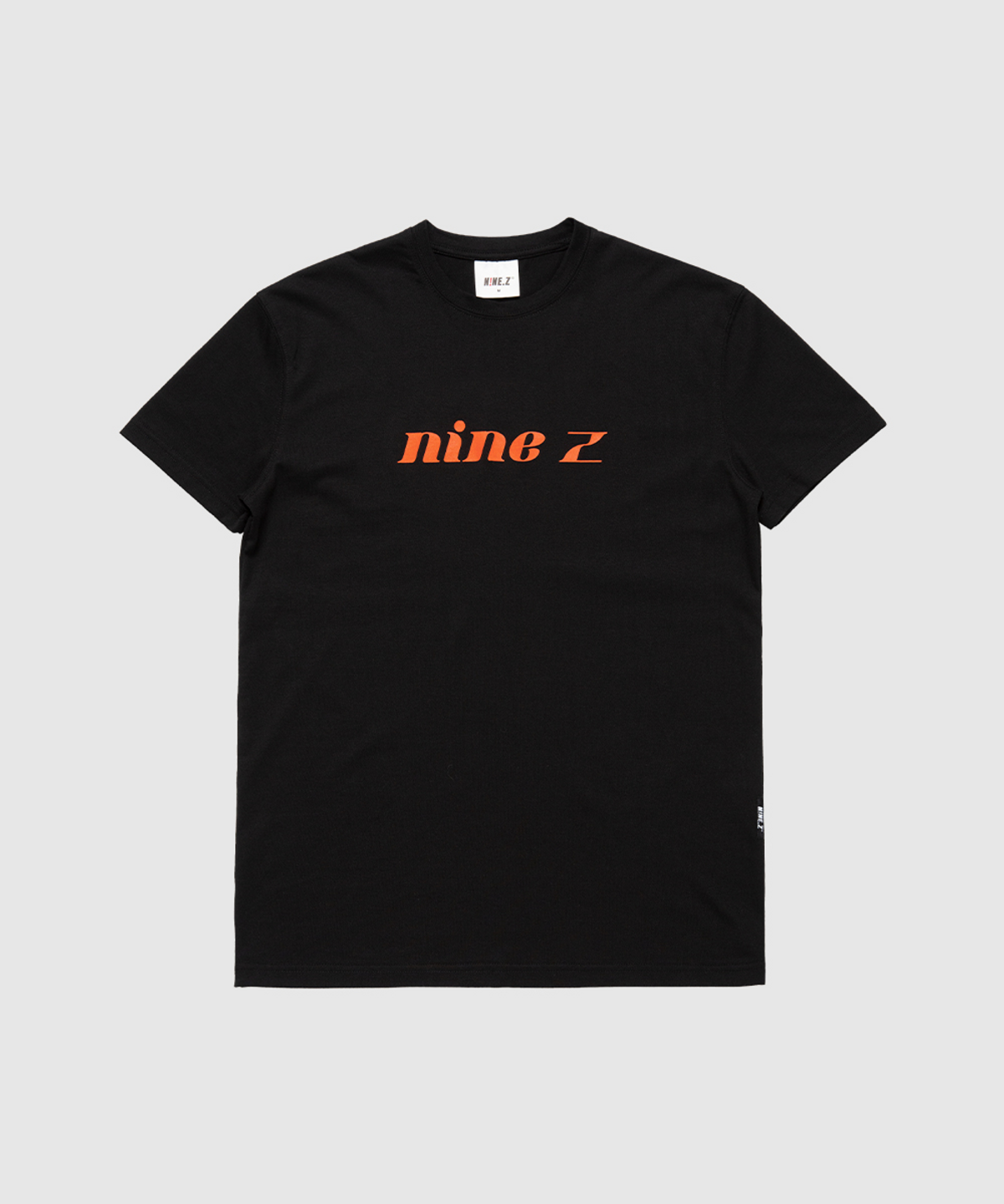 나인제트(NINEZ) 빅로고 텐셀 머슬핏 티셔츠