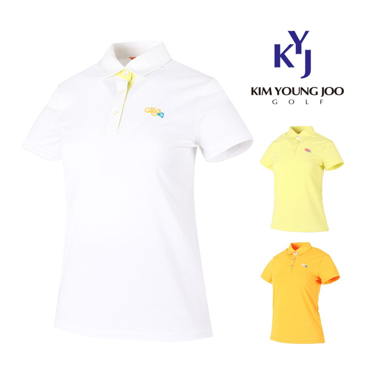 김영주 골프(KIM YOUNG JOO GOLF) 여름 여성골프티셔츠 GIMLTSE8