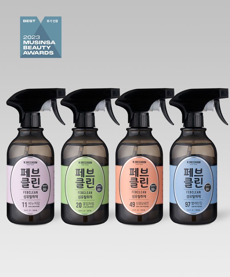 [2개선택]  페브클린 섬유탈취제 500ml (향 선택)