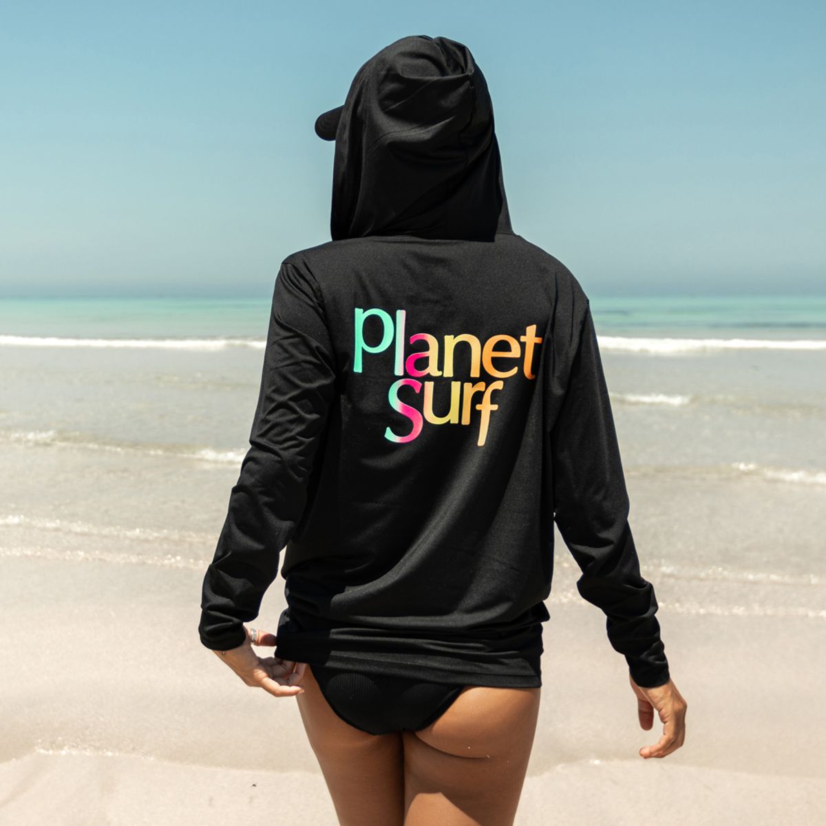 플래닛서프(PLANETSURF) 여성 후드래쉬가드 PS020BUWT