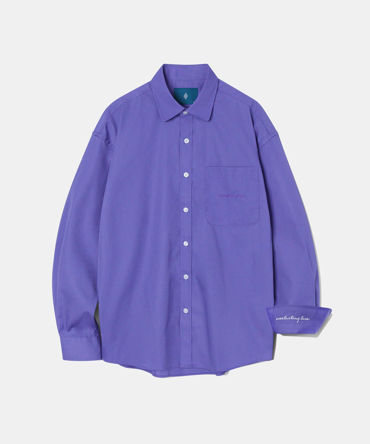 다이아몬드 레이라(DIAMOND LAYLA) The Classic purple shirt S40