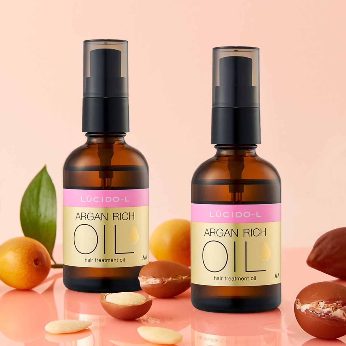 루시도엘(LUCIDO L) 아르간 헤어 트리트먼트 오일 60ml 2개