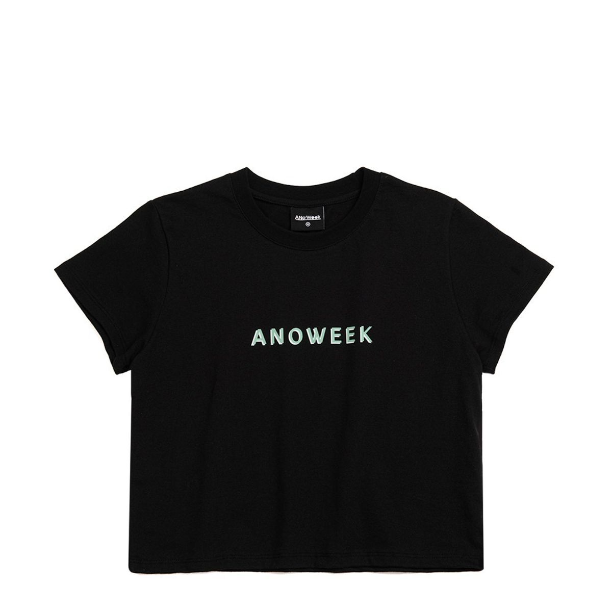 아노윅(ANOWEEK) ANW Gradation Logo Crop T