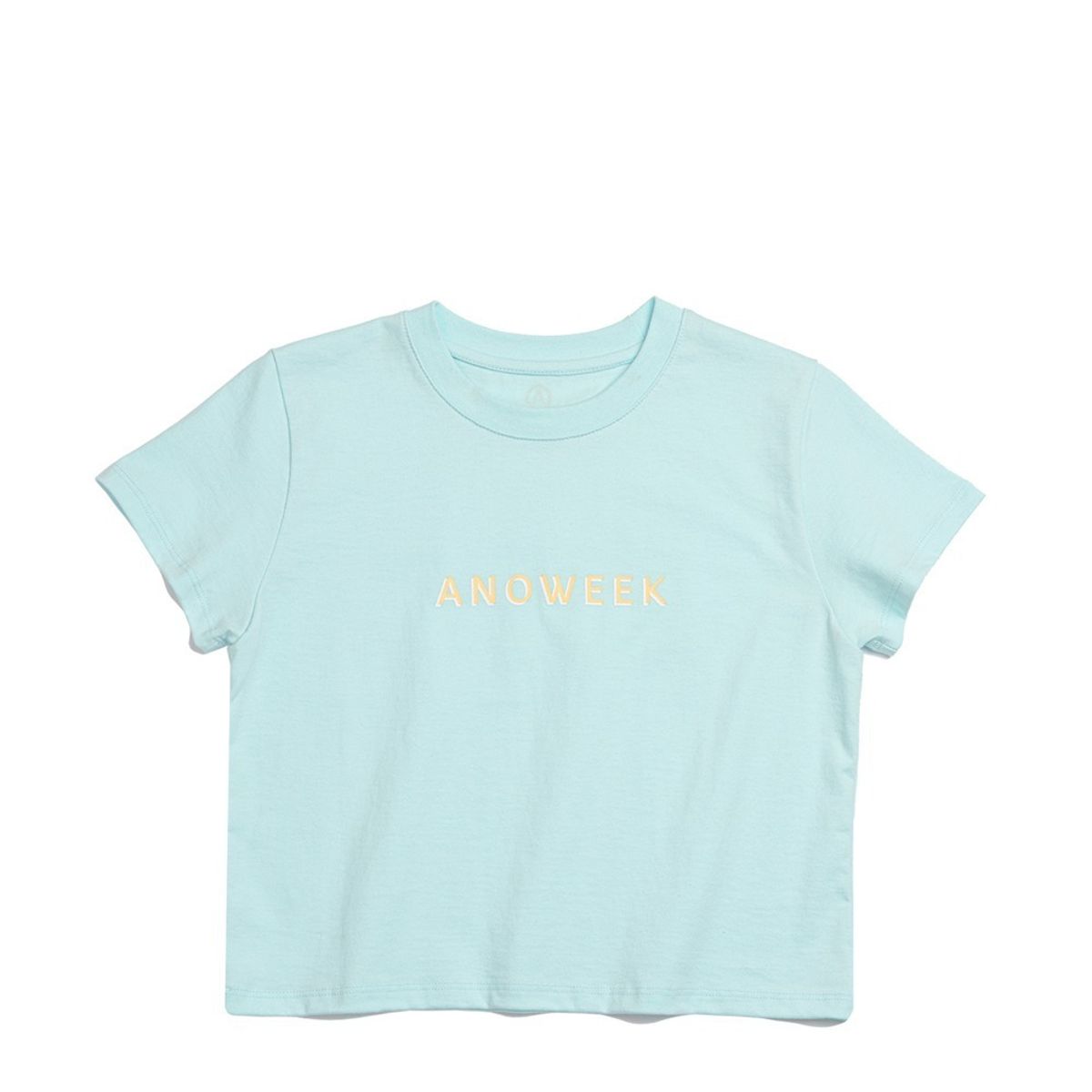 아노윅(ANOWEEK) ANW Gradation Logo Crop T