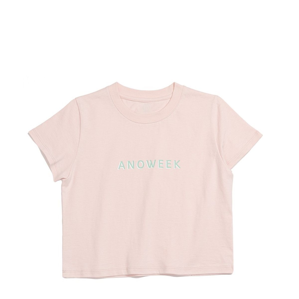 아노윅(ANOWEEK) ANW Gradation Logo Crop T