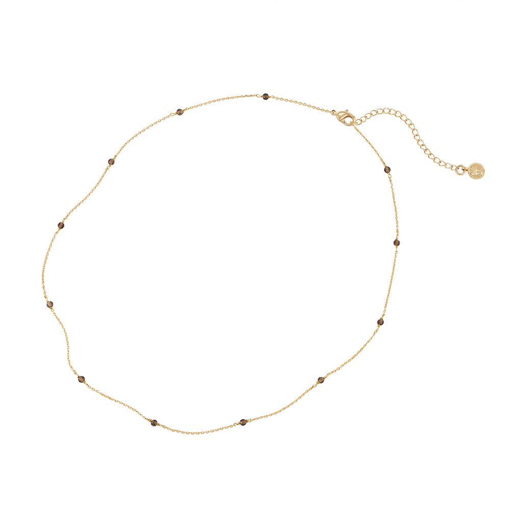 ☆TATIANA☆ 14k gold field mignon pearl point necklaceNZ1141 MUSINSA | TATIANA Bead point necklace (4 colors)_NZ1041 (14k