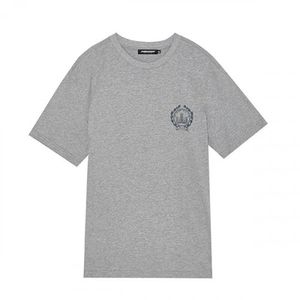 공용) 캠퍼스 그래픽 포인트 티셔츠(세미오버)_AM2WTS495-MG