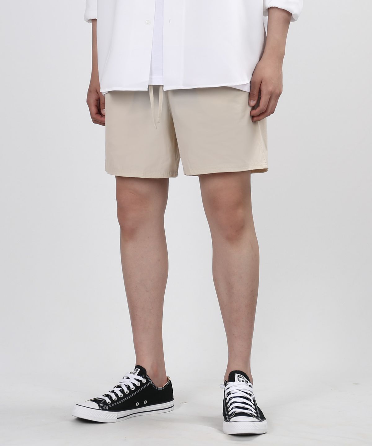 쟈니웨스트(JHONNY WEST) Running Pants [5inch] (Light.Beige)