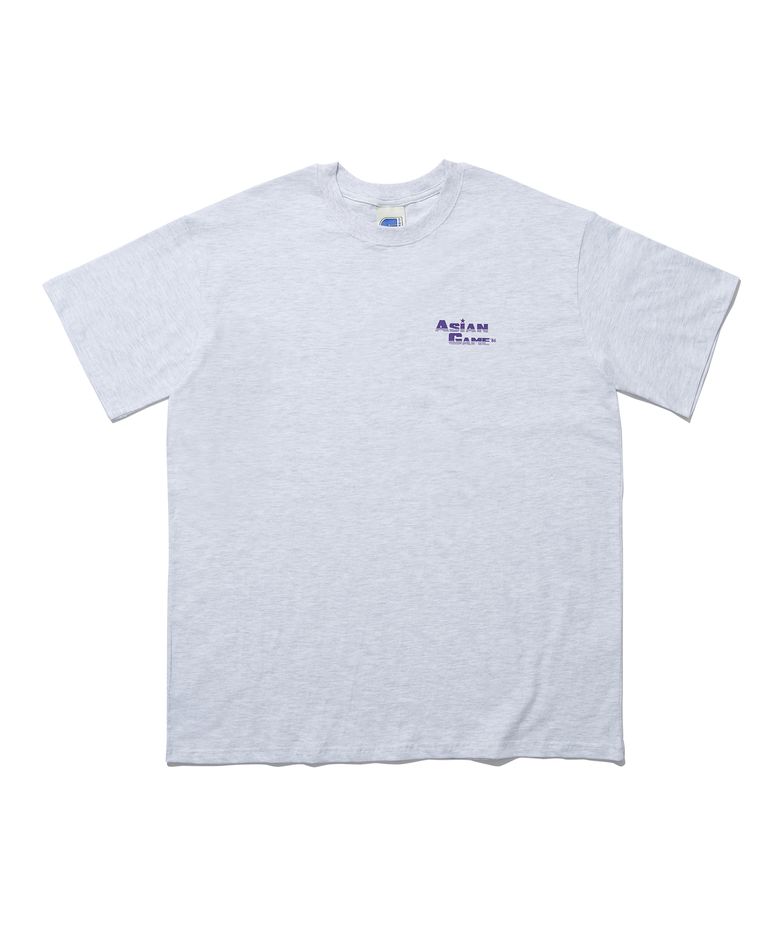 1986 ASIAN GAME SHORT SLEEVE - MELANGE GRAY