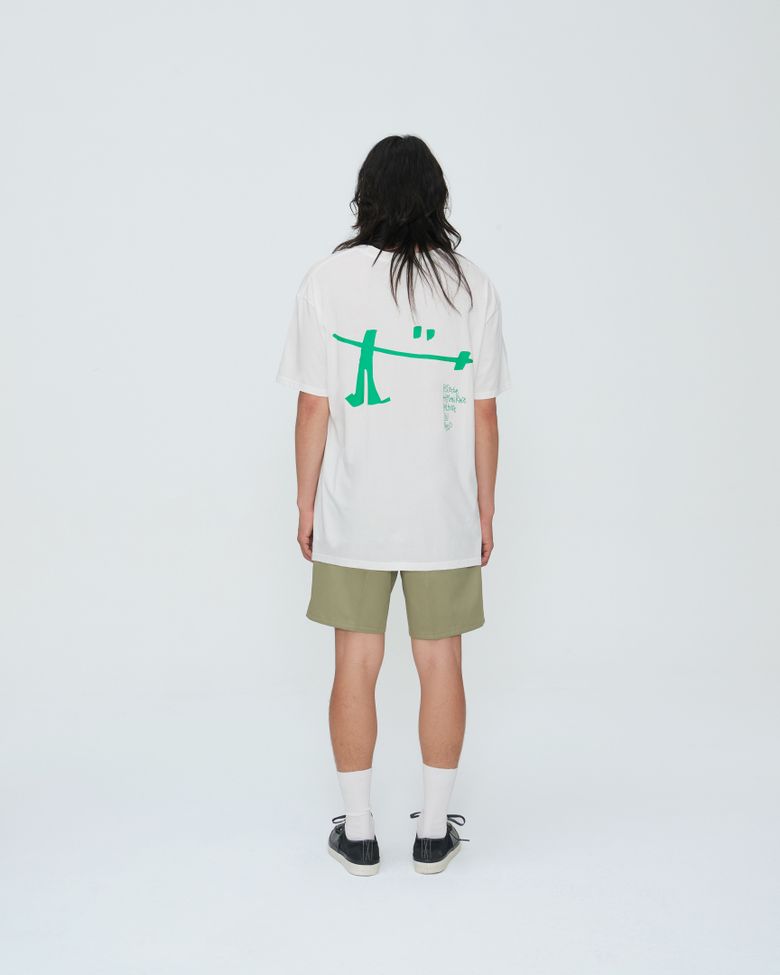 P.H.B.Y HUMAN OG ShortSleeve [white]