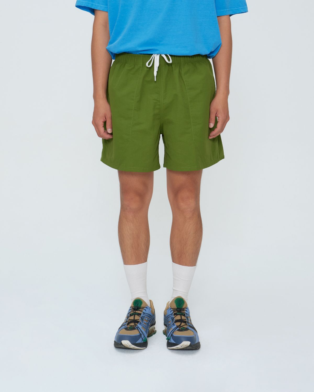 쿤타치(KUNTACH) Nylon SURFER Shorts [khaki]