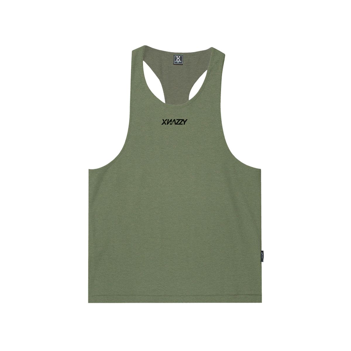엑스네지(XNAZZY) 머슬핏 슬리브리스 XN22SSMSTS02 [KHAKI]