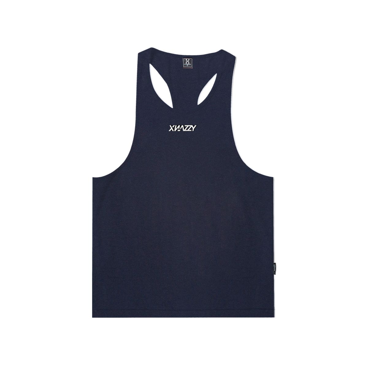 엑스네지(XNAZZY) 머슬핏 슬리브리스 XN22SSMSTS02 [NAVY]