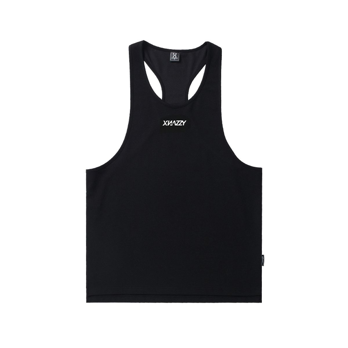 엑스네지(XNAZZY) 머슬핏 슬리브리스 XN22SSMSTS02 [BLACK]