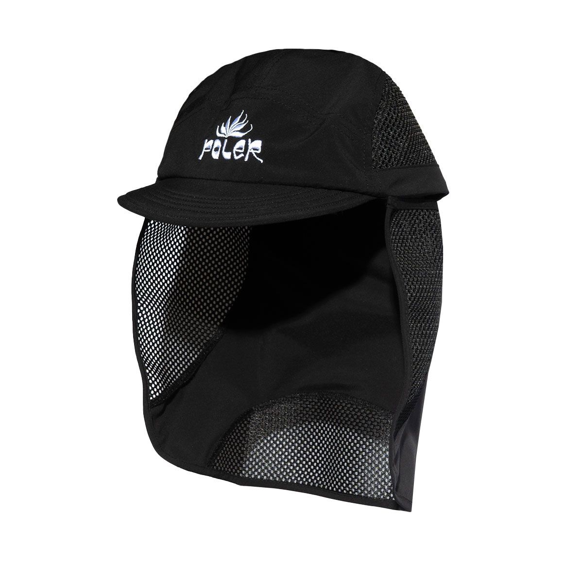 폴러스터프(POLERSTUFF) 2WAY MESH SUNGUARD CAP BLACK
