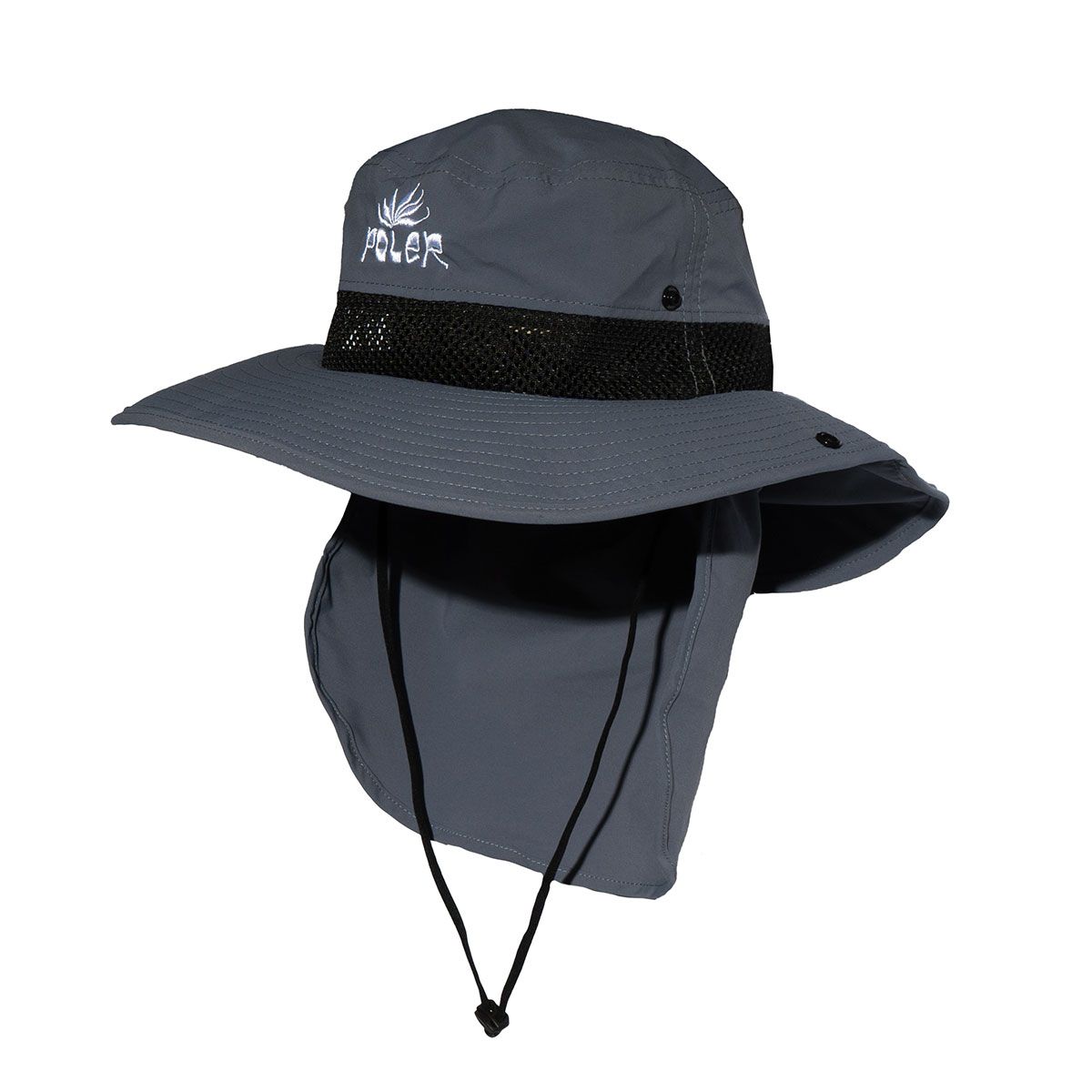 폴러스터프(POLERSTUFF) 2WAY LONG BRIM SUNGUARD HAT GREY