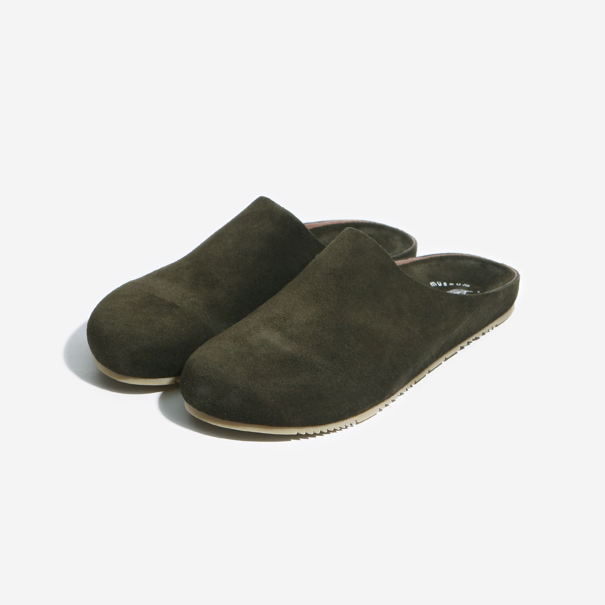 ◆KOMOREBI MUSEUM◆ Unisex handmade suede slider homiline Ca MUSINSA | KOMOREBI MUSEUM Unisex Handmade Suede Slider Homie