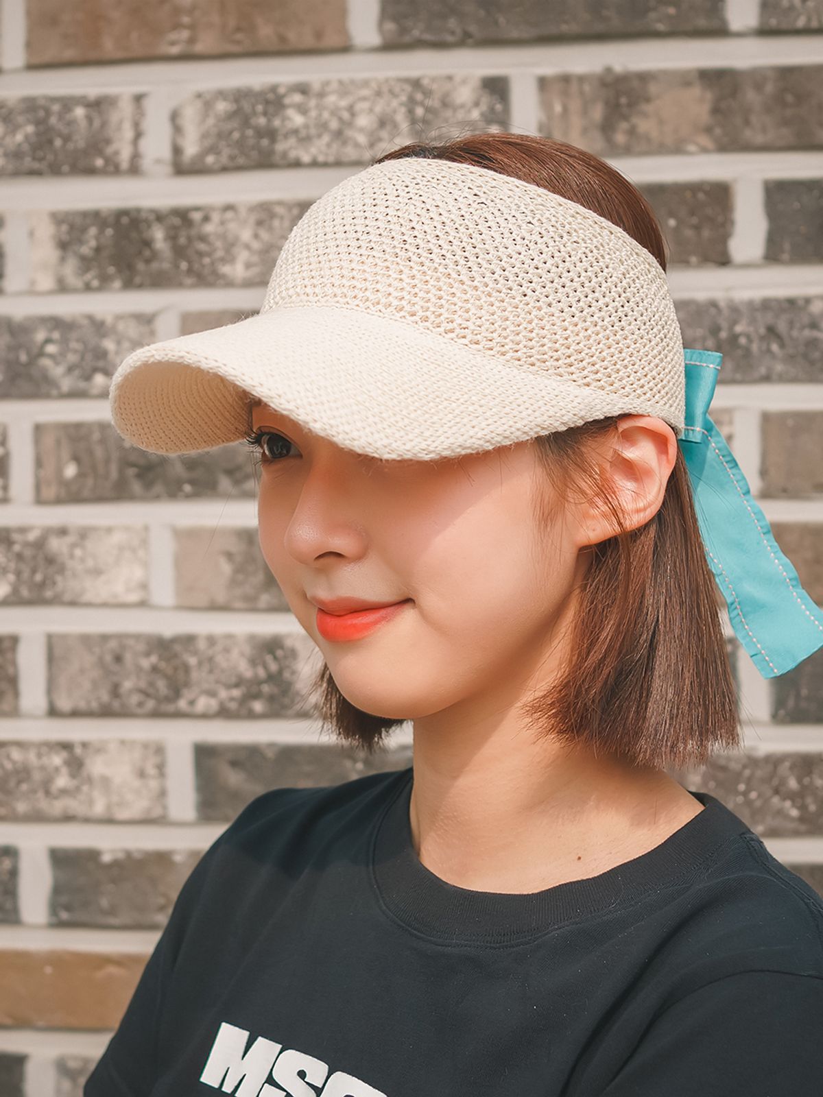 소다몬(SODAMON) 미민 몬드리안 썬캡 2colors