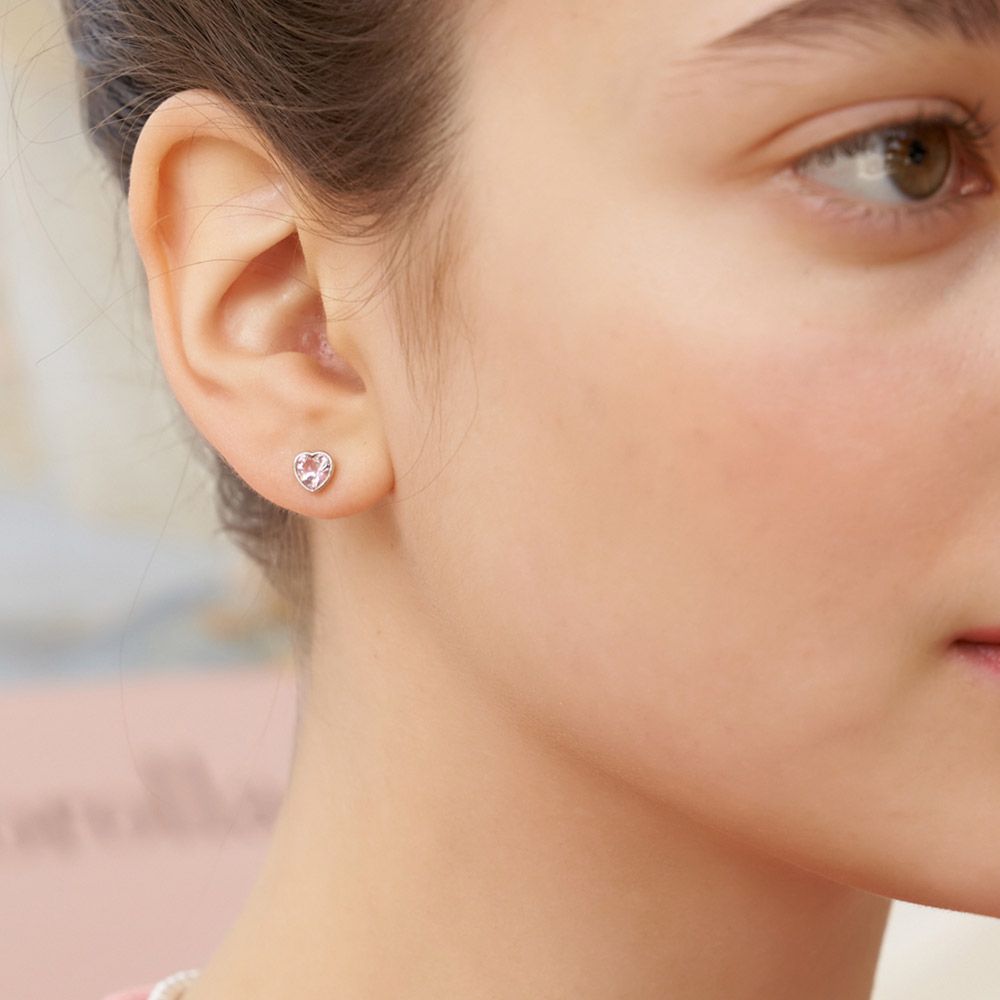 [TATIANA] 韓国アクセ☆pastel daily bezel earrings MUSINSA | TATIANA [Silver 925] Pastel daily bezel