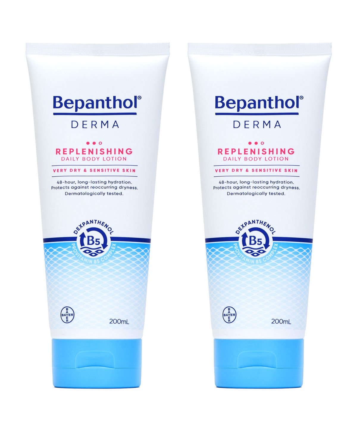 비판톨(BEPANTHOL) 더마 리플레니싱 데일리 바디로션 200ml x 2개