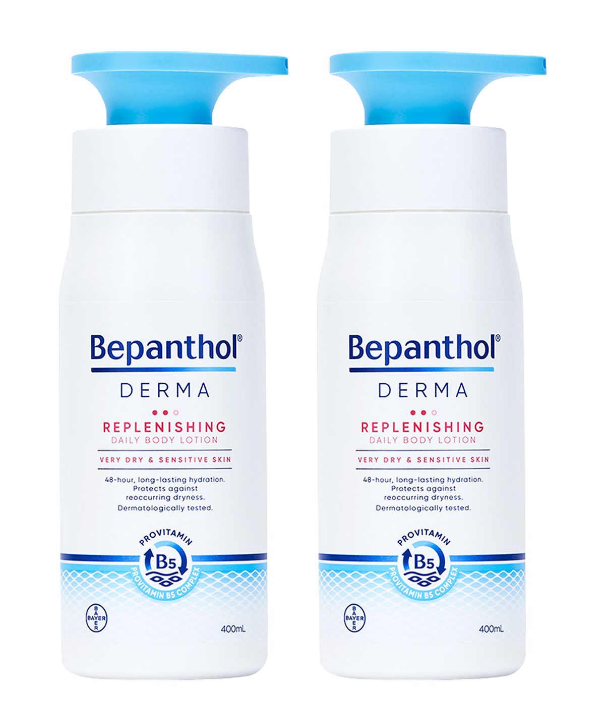 비판톨(BEPANTHOL) 더마 리플레니싱 데일리 바디로션 400ml x 2개