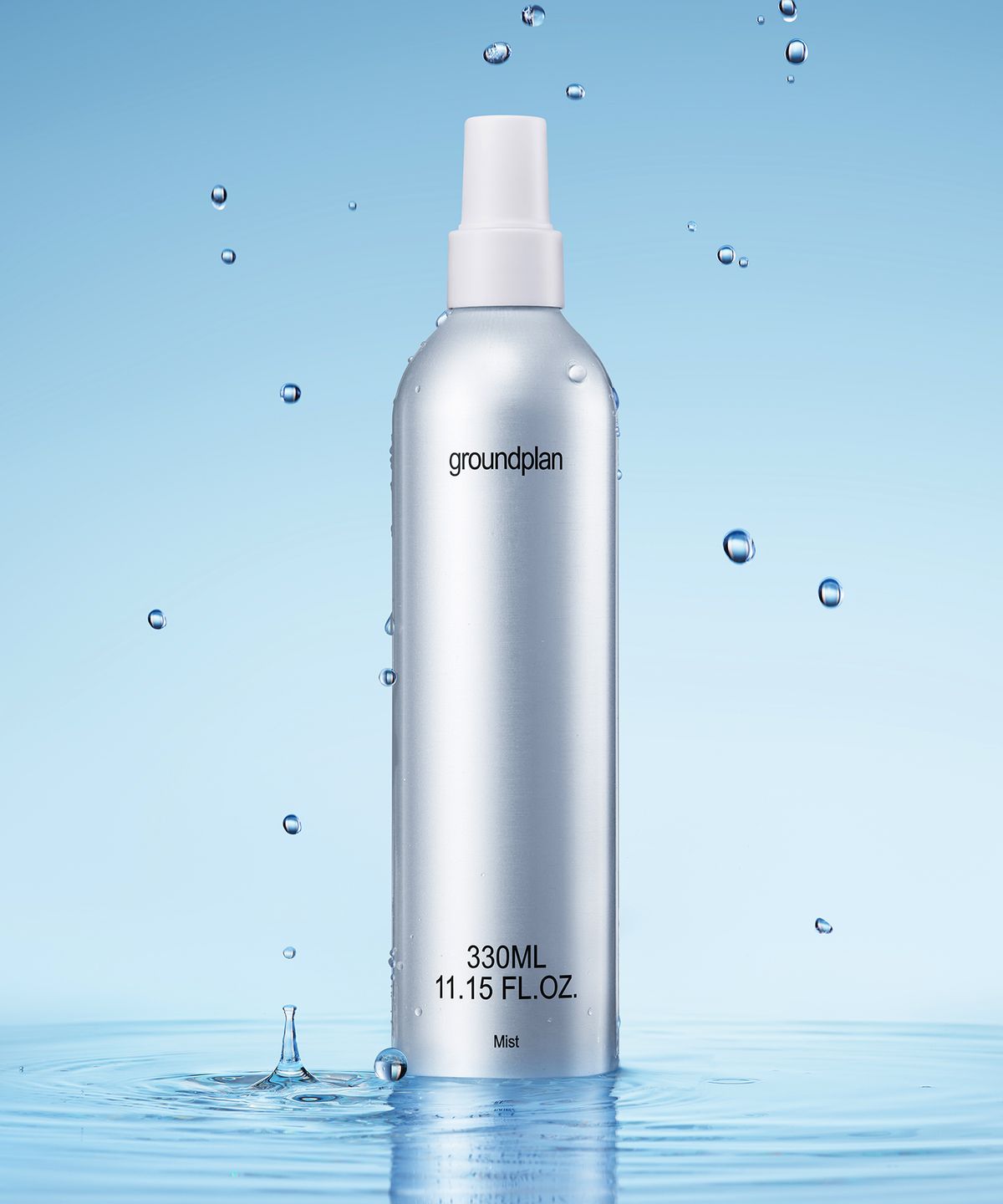 그라운드플랜(GROUND PLAN) 수분진정 미스트 330ml (대용량)