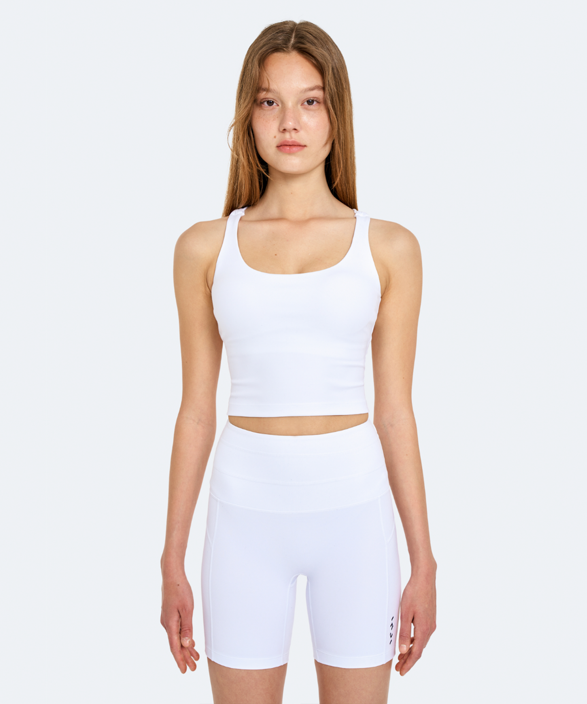 인지액티브(INJIACTIVE) CROSS COMFORT TANK BRA 화이트