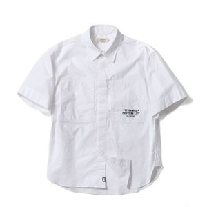 Relaxed Short Sleeve Shirt_White