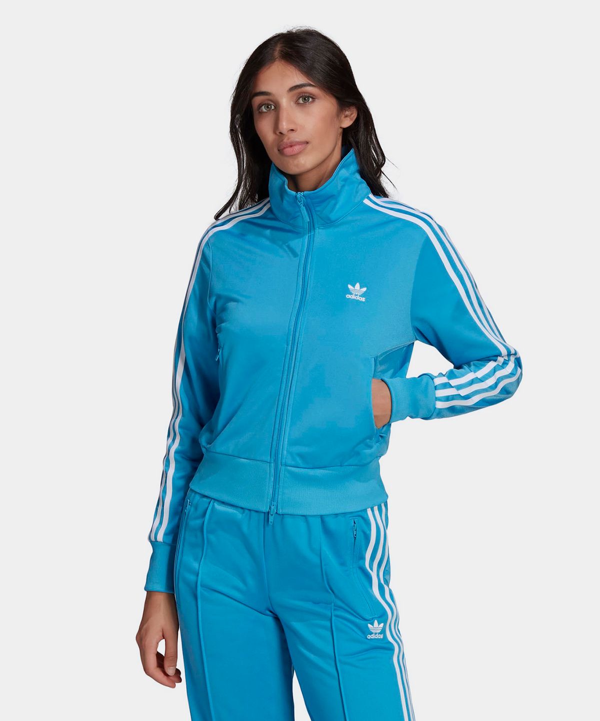 아디다스(ADIDAS) 파이어버드 트랙탑 W - 블루 / HE9526