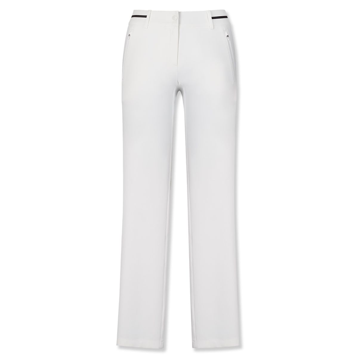 미스페라(MEASPHERA) MEN STANDARD-FIT ESSENTIAL PANTS WHITE