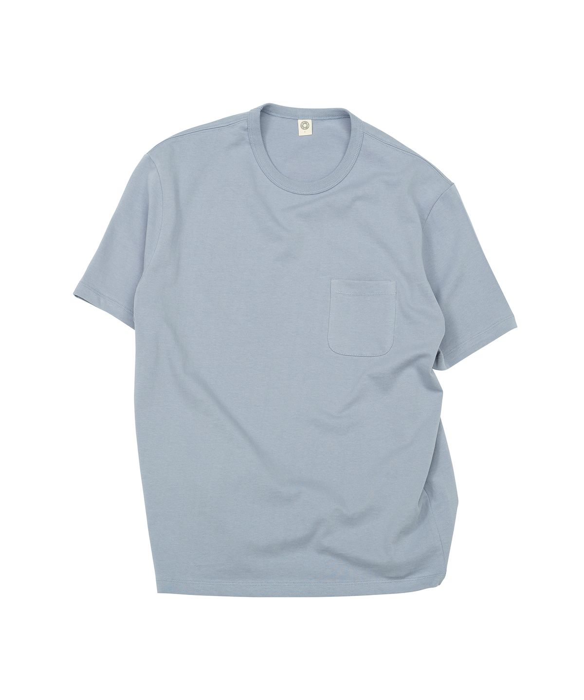 올드비(OLDBE) GEN 코튼 30S 2PLY 크루넥 티셔츠 더스크 블루