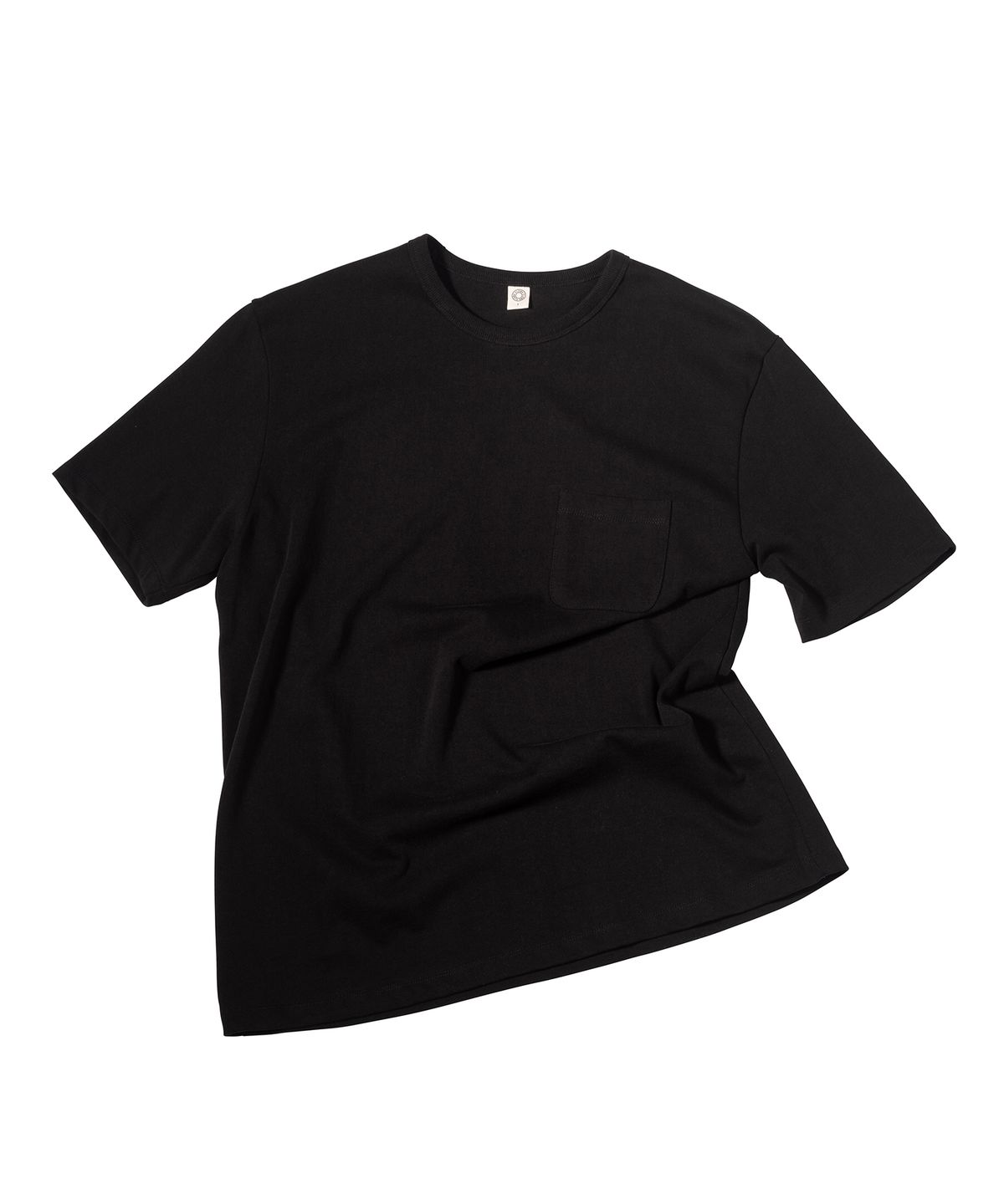 올드비(OLDBE) GEN 코튼 30S 2PLY 크루넥 티셔츠 블랙 빈
