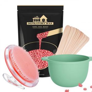 라이프스탠스 하드왁스 450g 스타터킷 로즈 + 인그로운 브러쉬