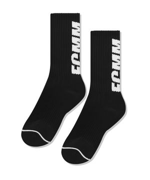 백 로고 삭스 - 블랙