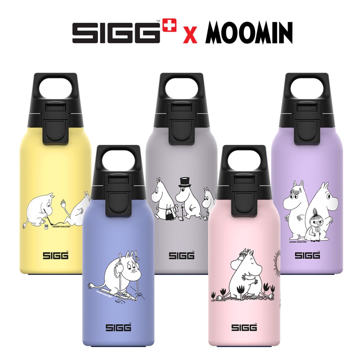 지그키즈(SIGGKIDS) 지그 X 무민 핫 앤 콜드 라이트 330미리