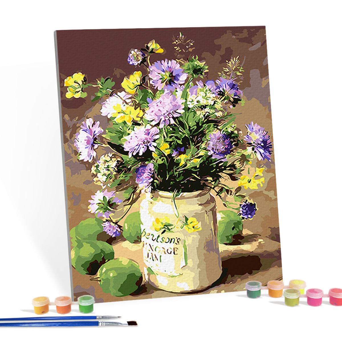 아이러브페인팅(ILOVEPAINTING) DIY캔버스형 그림그리기 40x50cm 빈티지 화병