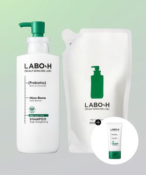 탈모증상완화 샴푸 두피강화 (본품+리필) 400ml 2입 기획 + 증정