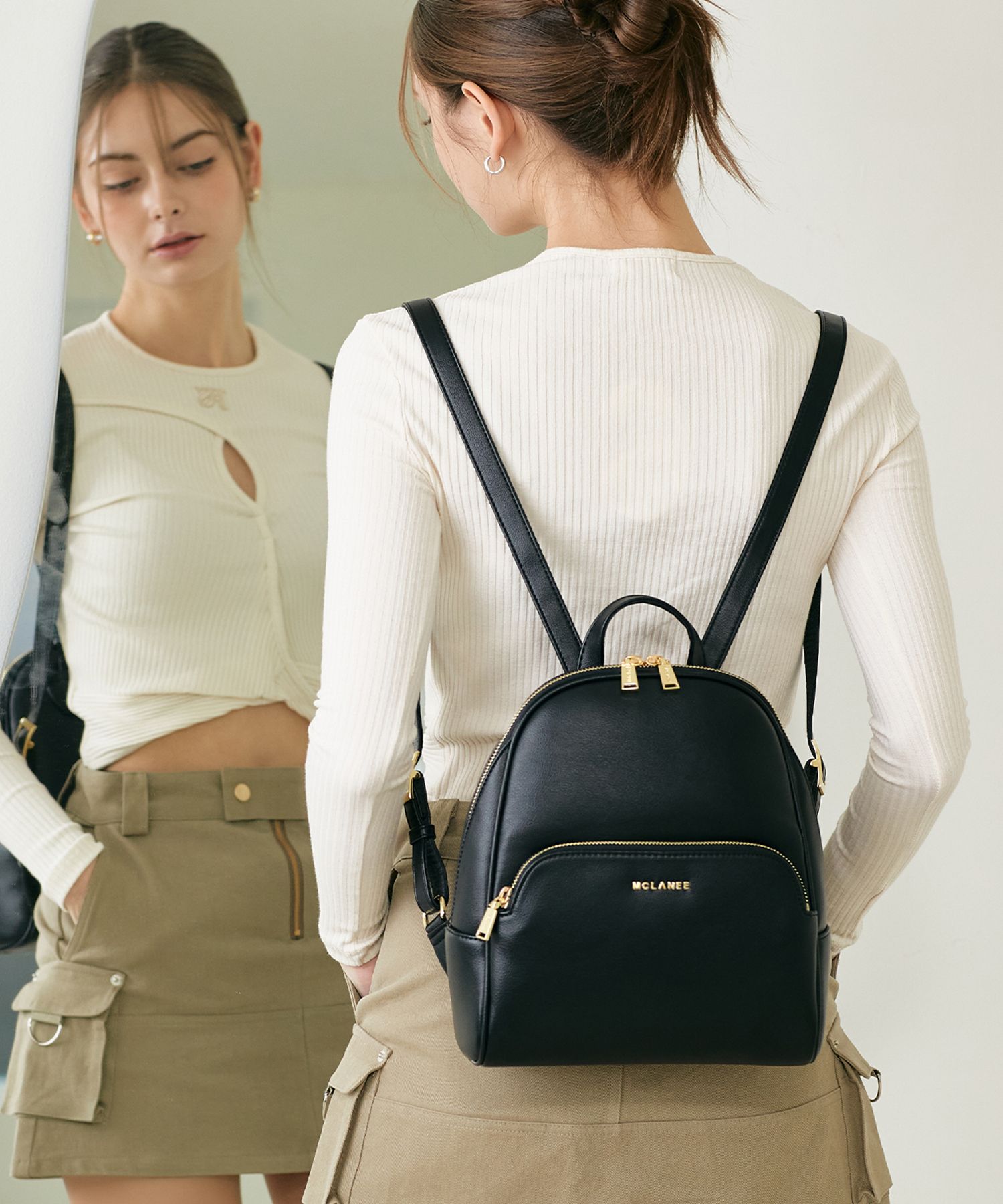 [MCLANEE] 都市感性 546 Tika Backpack (BLACK) MUSINSA | MCLANEE 546 Tikka backpack