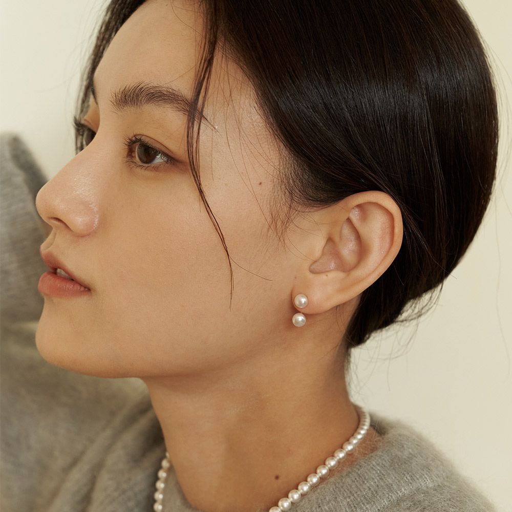 ★TATIANA★ Berry Button Pearl EarringsEC1768 1708136 MUSINSA | TATIANA Berry button pearl earrings_EC1768