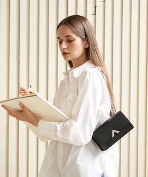 Edero mini silver bag_Black