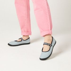 프렌치 로제 캔버스 메리제인 / 라일락 블루