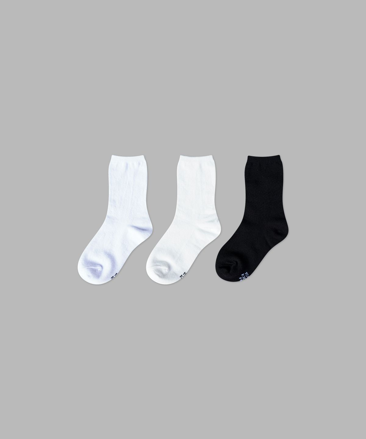 일오공칠(IL-O-GONG-CHIL) [3PACK] 1507 엄마랑 함께 키즈 삭스 - 밀크팩