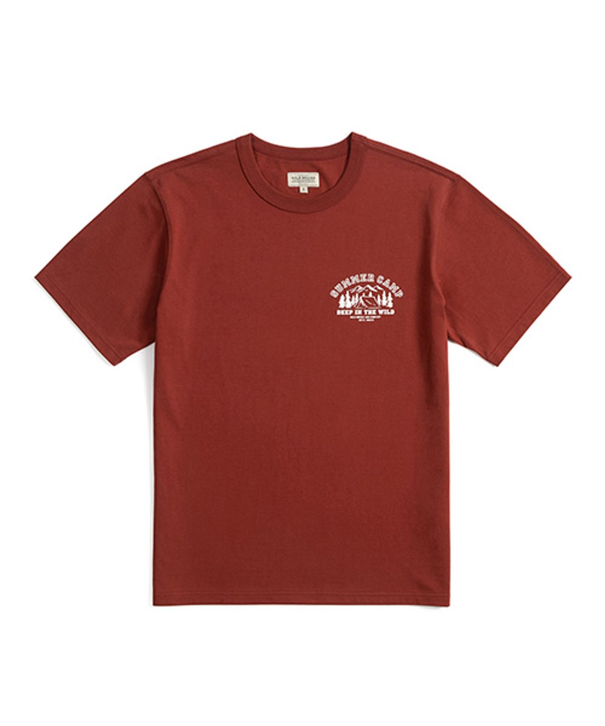 와일드 브릭스(WILD BRICKS) WB SUMMER CAMP T-SHIRT (brick)