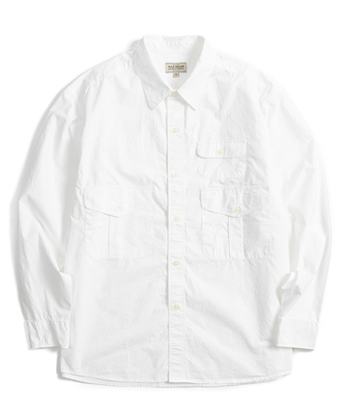와일드 브릭스(WILD BRICKS) SC THREE-POCKET SCOUT SHIRT (white)