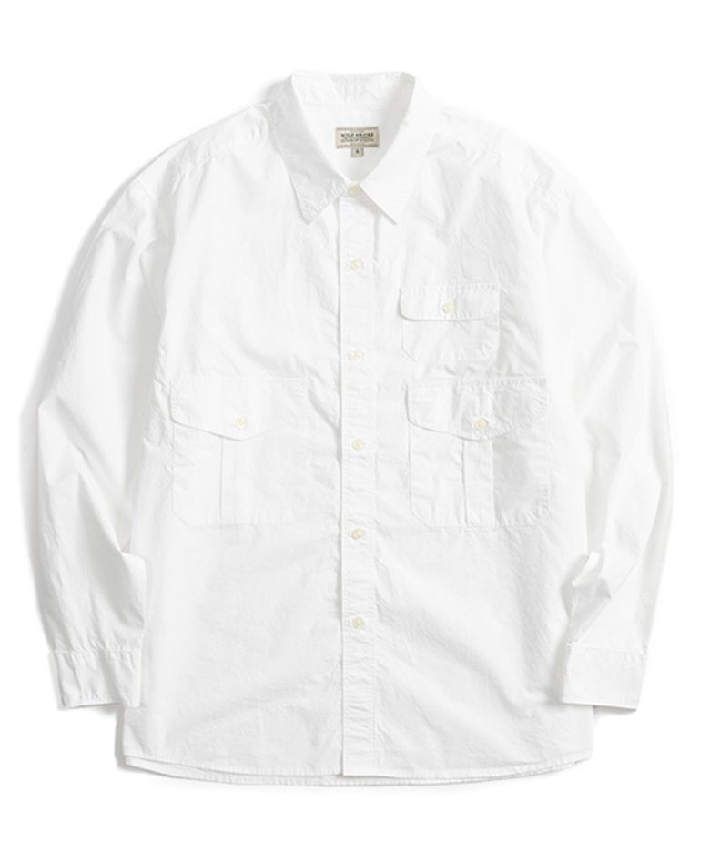 SC THREE-POCKET SCOUT SHIRT (white)