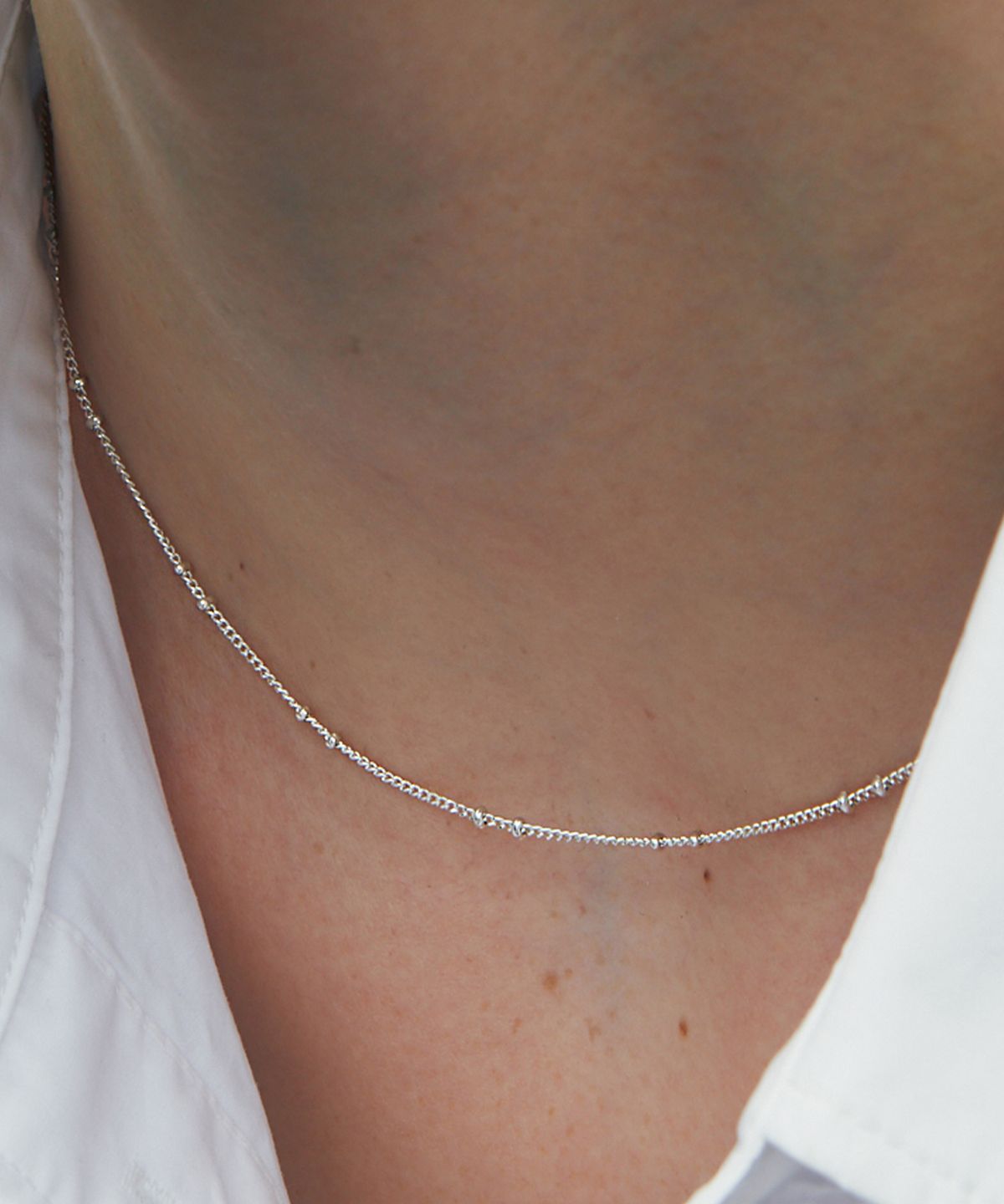 베흐트(VERTE) [925 silver] Un.silver.72 / boule necklace
