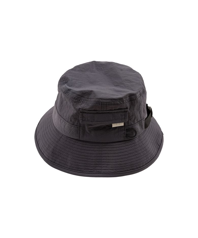 nylon pocket bucket hat_purple